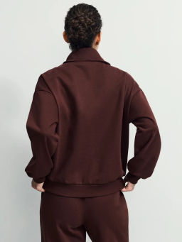 Толстовка с воротником прямого кроя / Zarina фото 5