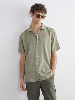 Regular Fit K?sa Kollu Erkek G?mlek