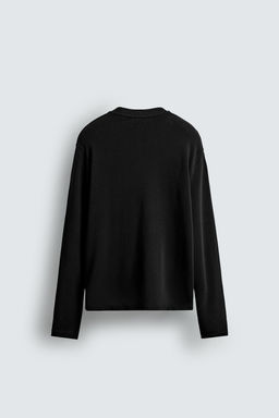 WASHED COTTON SWEATER - Zara фото 8
