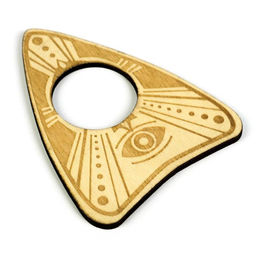 Спиритическая доска для вызова духов, поле (42×55 см), деревянный бегунок, 16+