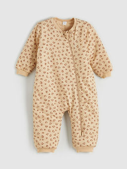 2.5 Tog Bisiklet Yaka Uzun Kollu K?z Bebek Tulum