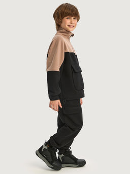 Костюм 7т11926 черный/какао