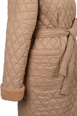 05-2133 Куртка женская зимняя (пояс) - El podio фото 12