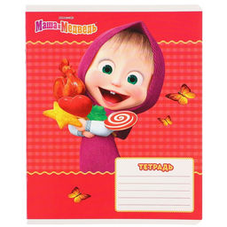 Набор первоклассника, 15 предметов, «Маша и медведь»