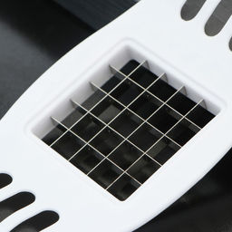 Цена за 2 шт. Овощерезка Доляна Кубик, 17 см, с ручками, цвет белый  фото 4