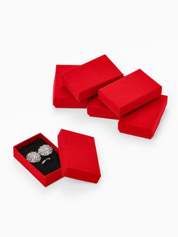 Набор коробочек подарочных 6 шт. под набор «Бархат»,5×8, цвет красный (1715296)