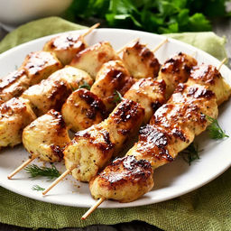 Шпажки бамбук 20 см (40*100) "Гольф"