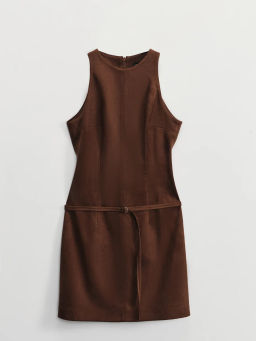 Платье мини из искусственной замши / Zarina  фото 7