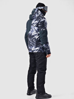 Мужская зимняя горнолыжная куртка Evil Wolf 68611_3 Серый