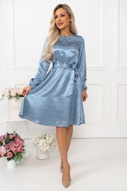 Платье Open Style 6611 голубой