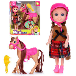 Кукла с аксессуарами "Бри и ее лошадка" в коробке