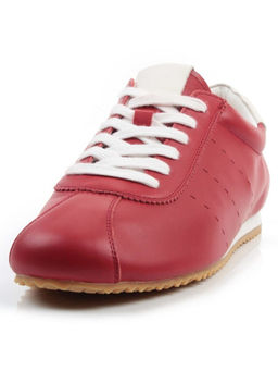 03-908397-5 RED Кеды женские (натуральная кожа)