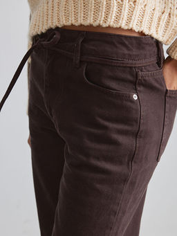 Wideleg Kad?n Jean Pantolon