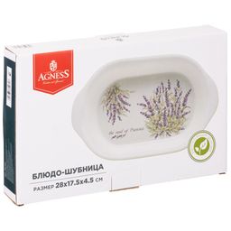 БЛЮДО AGNESS ДУША ПРОВАНСА 28*17,5*4,5 СМ  фото 2