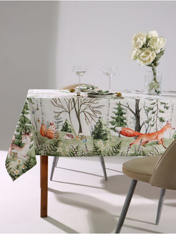 Набор кухонный «Этель. Лесная сказка»: скатерть 148×183 ±2 см с ГМВО, салфетка 40×40 см - 8 шт.