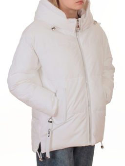 2387 WHITE Куртка зимняя женская (150 гр. холлофайбер)