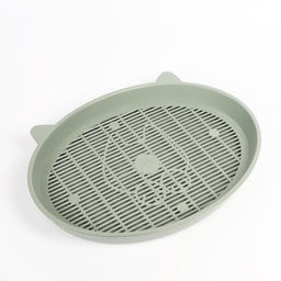 Туалет с сеткой Киса, 36 х 27 х 6 см, серый микс