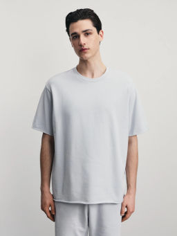 Футболка из плотного хлопка / Zarina  фото 12