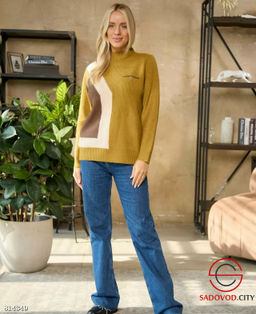 Свитер женский с принтом