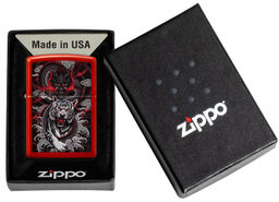 Зажигалка ZIPPO Дракон и тигр | Dragon Tiger Design 48933