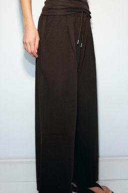 WIDE-LEG TROUSERS - Zara фото 2