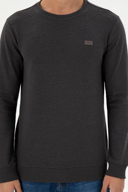 Мужской свитшот антрацитового цвета Неожиданная скидка в корзине - U.s. polo assn фото 6