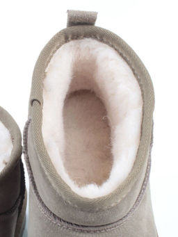 04-PF8300-6 KHAKI Угги женские (натуральная замша, 100% шерсть)