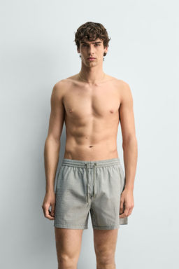 BA?ADOR MEDIO SEERSUCKER / Khaki - Zara фото 9