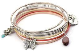 Браслет (кольца) PR3346 серебро - Mini maxi фото 5