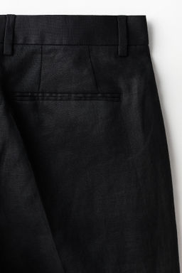 Pantal?n de traje en lino Slim Fit - H&m фото 11