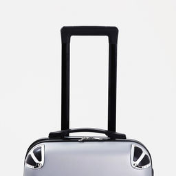 Чемодан малый 20, отдел на молнии, кодовый замок, цвет серый - Simaland фото 6