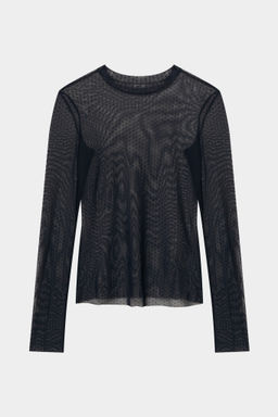 Лонгслив из сетки