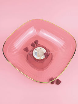 Ваза на ножке 23см (пластик) цвет микс OLS-033А-43