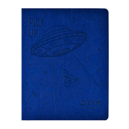 Дневник универсальный 48 л. твердая обложка Schoolformat ПИЦЦА И НЛО иск. кожа, блинтовое...