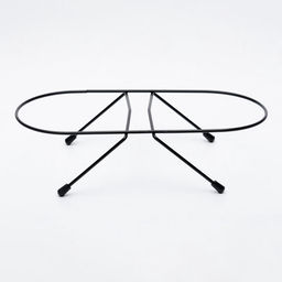 Набор из 2 мисок на подставке, 2500 мл, чёрная подставка - Пижон фото 4