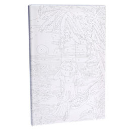 Картина по номерам на холсте с подрамником Закат у моря, 20х30 см - Школа талантов фото 2