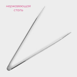 Щипцы кухонные Доляна Лопатка, 304 сталь, 33,5 см  фото 5