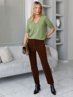 D39.355 Джемпер женский зеленый