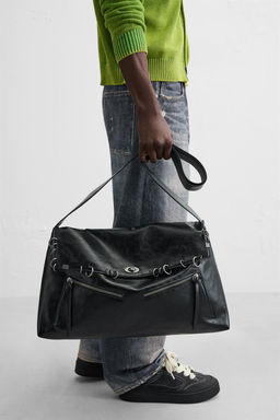 RING DETAIL SHOULDER BAG - Zara фото 6