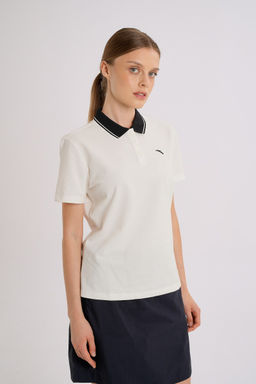 Поло Белый ANTA TRN-ESSENTIAL SS Polo  фото 3