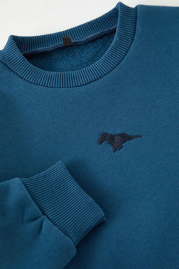 Kahverengi Unisex Bask?l? Orme Mini Me Sweatshirt TKDAW25SW00069 - Trendyolmilla фото 4