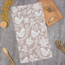 Полотенце Этель Птички (узор) 40х73 см, 100% хл, саржа 190 г/м2