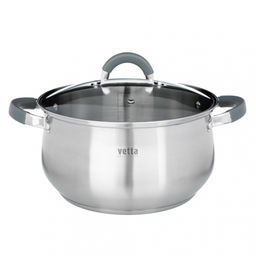 Кастрюля VETTA "Вена" 24*13,5 см 6 л с кр. индукция арт. 822-074