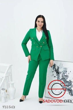 Женский брючный классический костюм - Bruno фото 2