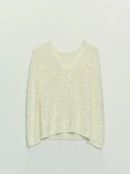 Джемпер с пайетками / Zarina