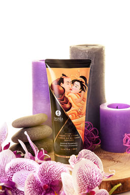 Массажный крем для тела Shunga Миндальная сладость (Almond Sweetness), съедобный, 200 мл