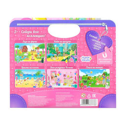 Магнитная игра День рождения Полины в сумочке, с куклой - Happy valley фото 6