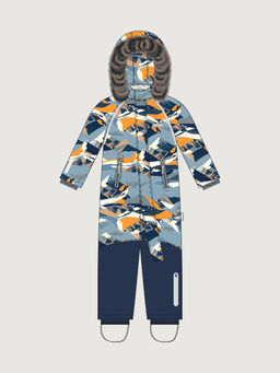 Комбинезон 8з0726 аквамарин/неви