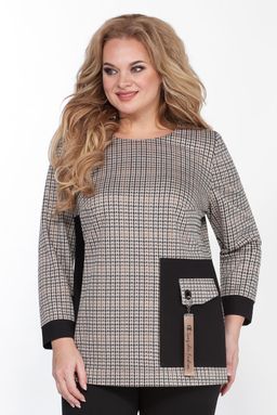 Блуза Элль стиль 2043а бежевый