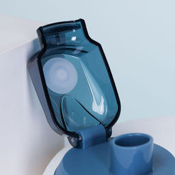 Бутылка для воды спортивная Woohooo H2O цвет Dark Blue 850 ml - Галеонтрейд фото 5